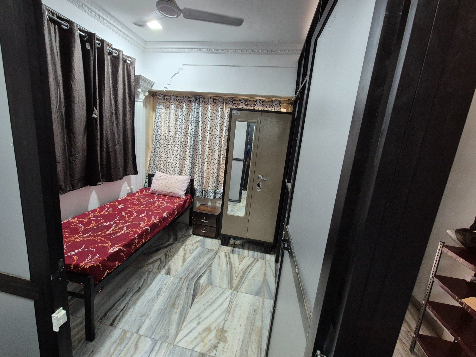 GharApna PG Bhandup — Room View